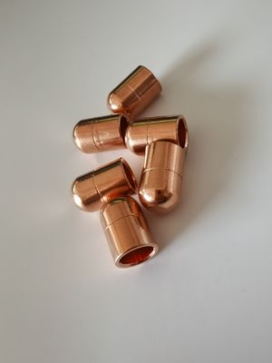 OEM CuCrZr Resistance Projection Welding Electrodes Tips Penggantian