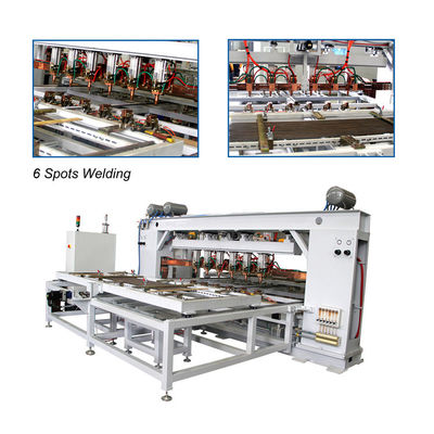 Otomatis 380V Multi Head Spot Welding Machine Sertifikasi CE