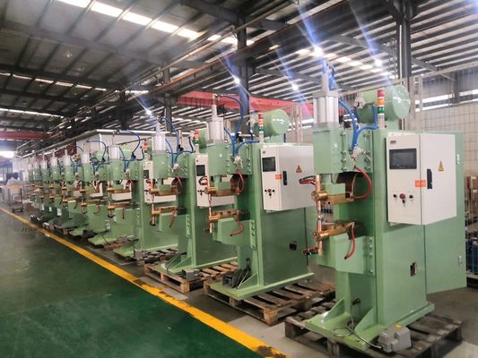 CE 10000N Lembar Metal Multi Head Spot Welding Machine Untuk Tabung Mobil