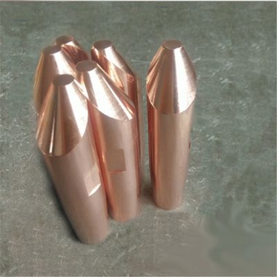 13*45mm Wire Welding Tips, Kromium Tembaga Spot Welding Elektrode