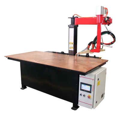 Crank Arm 130KVA 0.5Mpa AC Spot Welding Machine Dengan Meja Lembar Galvanis