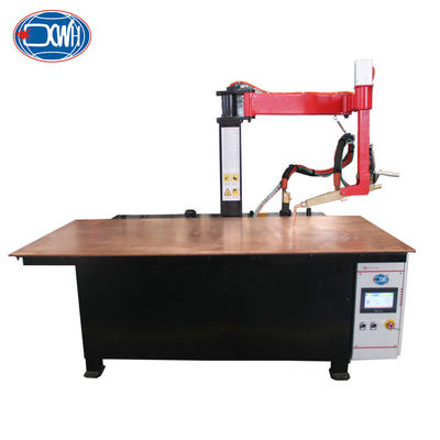Mesin Pengelasan Spot Meja ISO, Mesin Pengelasan Spot Sheet Metal 200mm Stroke