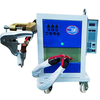 Pulse Steel Hand Operated Brass Single Side Spot Welding Machine Untuk Lembar Logam