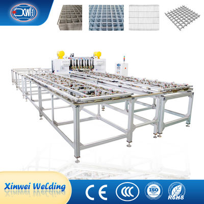 Mesin pengelasan otomatis CNC Multi Head Spot Welding Wire Mesh Welding Machine