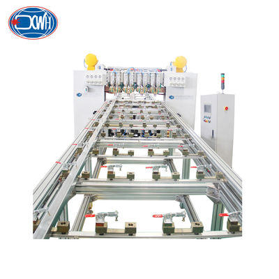Mesin pengelasan otomatis CNC Multi Head Spot Welding Wire Mesh Welding Machine