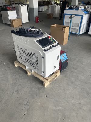 Perbaikan Baja Aluminium Serat Laser Beam Welder Handheld Portable Kecil