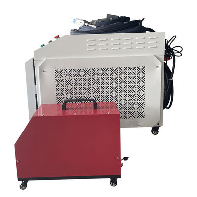 Mesin las laser serat optik stainless steel industri genggam