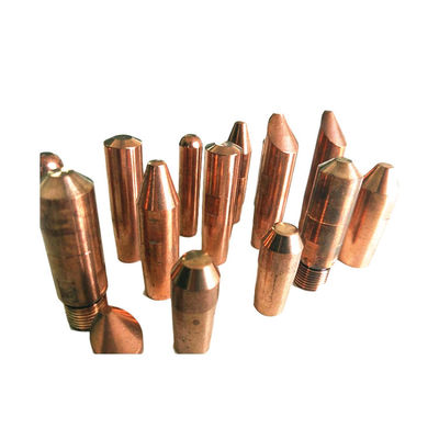 Tembaga Solder Custom Weld Electrode Tip Pengelasan Aksesoris Spot Solder Tips