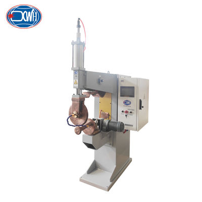 Semi-otomatis Cnc Welder Resistance Tin Can Lingkaran Side Seam Mesin Las