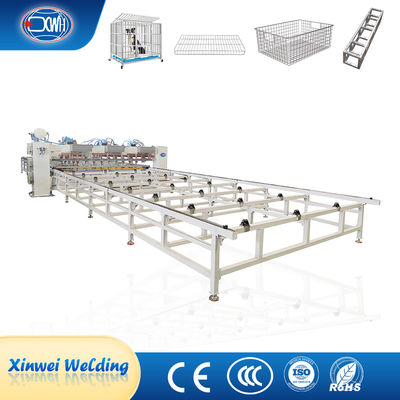 Otomatis Wire Mesh Fencing Welder Multi Head Spot Welding Machine