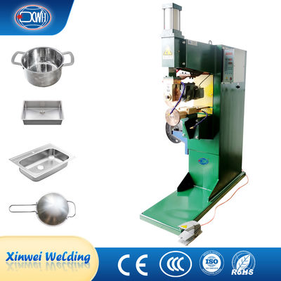 Tangki air Tipe horisontal Longitudinal Seam Welder Side Seam Welding Machine