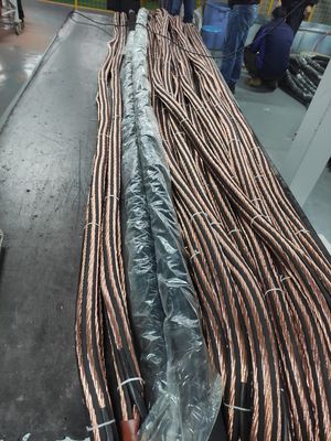 Tembaga Kabel Air Dingin Kabel Kickless Untuk Cnc Suspension Spot Welder