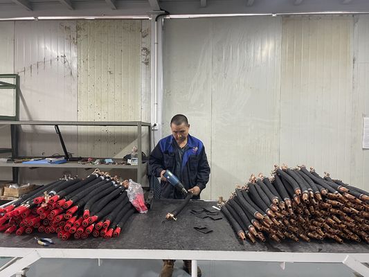 Cnc Tembaga Kabel Dingin Air Kabel sekunder Untuk Portable Spot Welding Machine