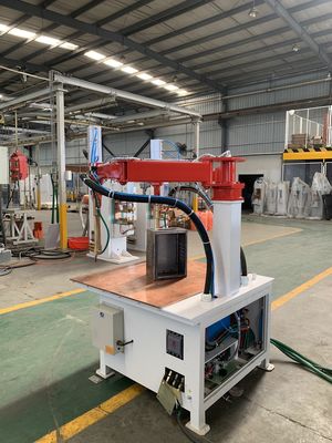 Rocker Arm Platform Spotter Welder Otomatis Meja Spot Mesin Las Untuk Logam
