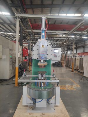 Proyeksi Industri Multi Point Head Spot Welder Oil Fuel Tank Mesin Pengelasan