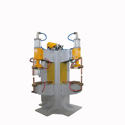 Inverter frekuensi stasioner 75KVA Resistance Spot Welder 100mm Stroke Elektrode