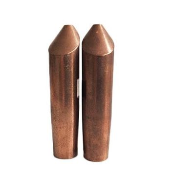 Harga yang bagus C18150 83HRB Solder Titik Langsung Ujung Elektrode Paduan Tembaga daring
