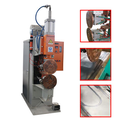 Semi Otomatis Mesin Pengelasan Jahit Panjang, 2500W Resistance Seam Welder
