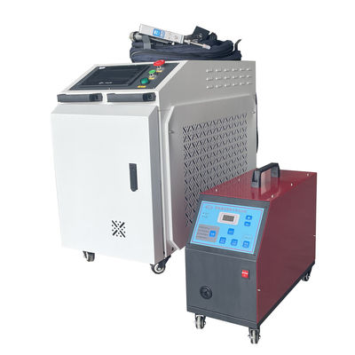 Perbaikan Baja Aluminium Serat Laser Beam Welder Handheld Portable Kecil
