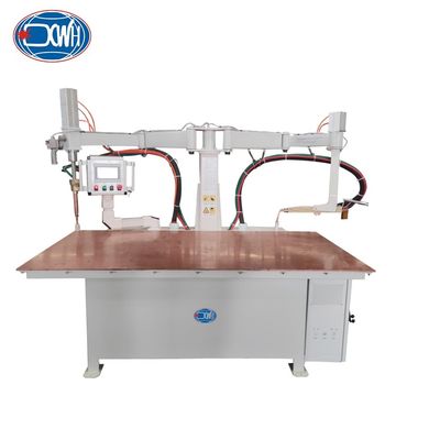 AC220V/380V/50Hz Resistensi Handheld Manual Spot Welder Rocker Arm Platform